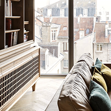 living room / salon / sala de estar © Yann Deret